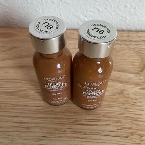 L’Oréal True Match Neutral Cappuccino N8 Super Blendable Makeup 2 Pack Lot